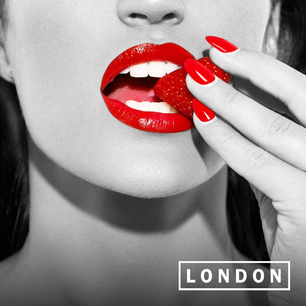 100 pcs. Scented condoms London Red