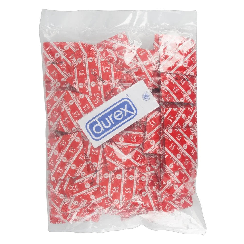 100 pcs. Scented condoms London Red