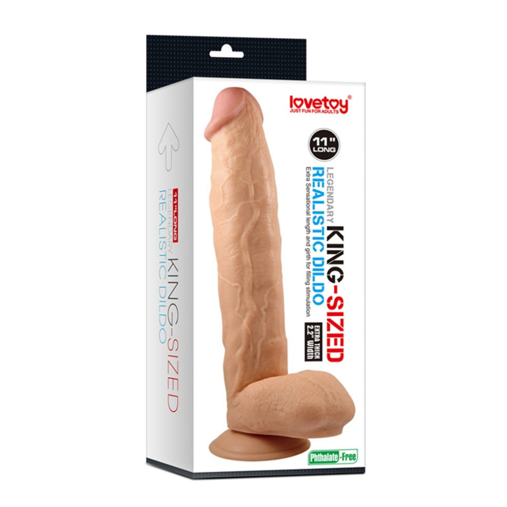 Legendary King Sized Realistic Dildo 11"