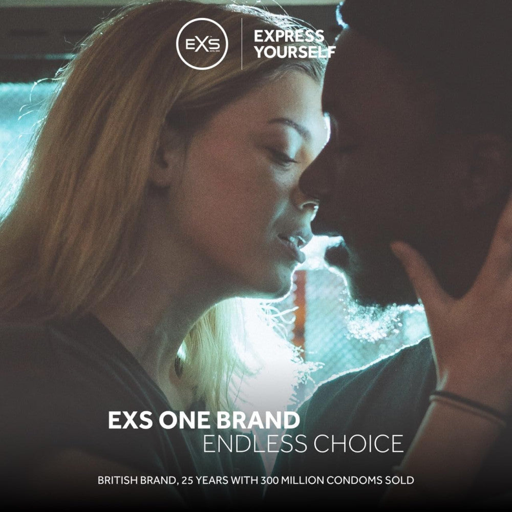 EXS Glow In The Dark Condoms 3 Pcs.