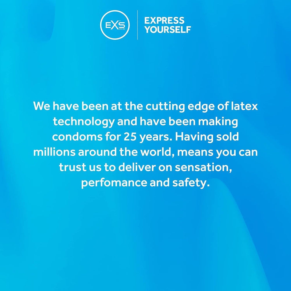 EXS Glow In The Dark Condoms 3 Pcs.