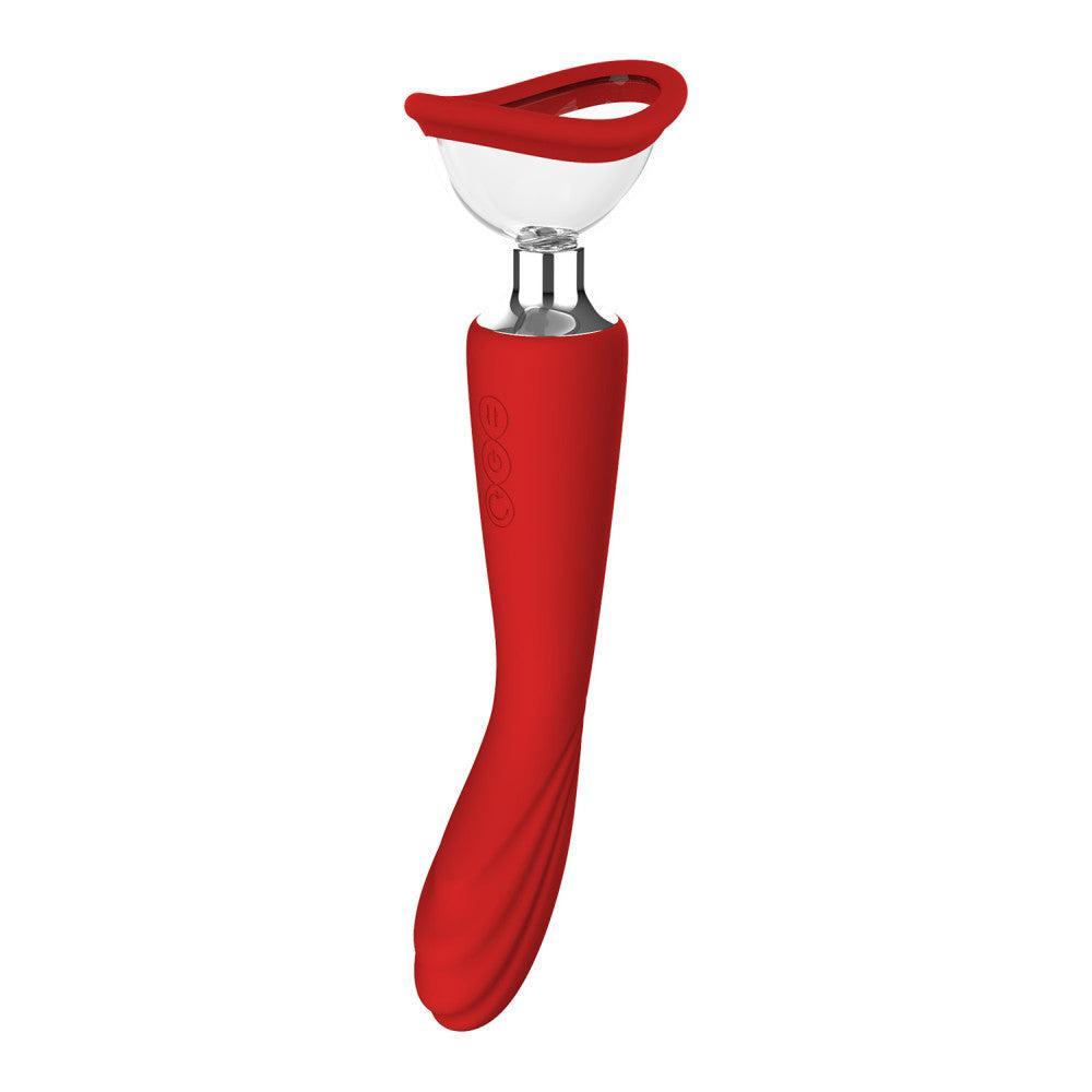 Georgia 2-in-1 Vagina Pump & Silicone Vibrator