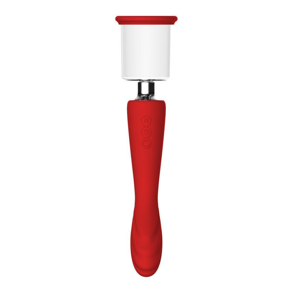 Georgia 2-in-1 Vagina Pump & Silicone Vibrator