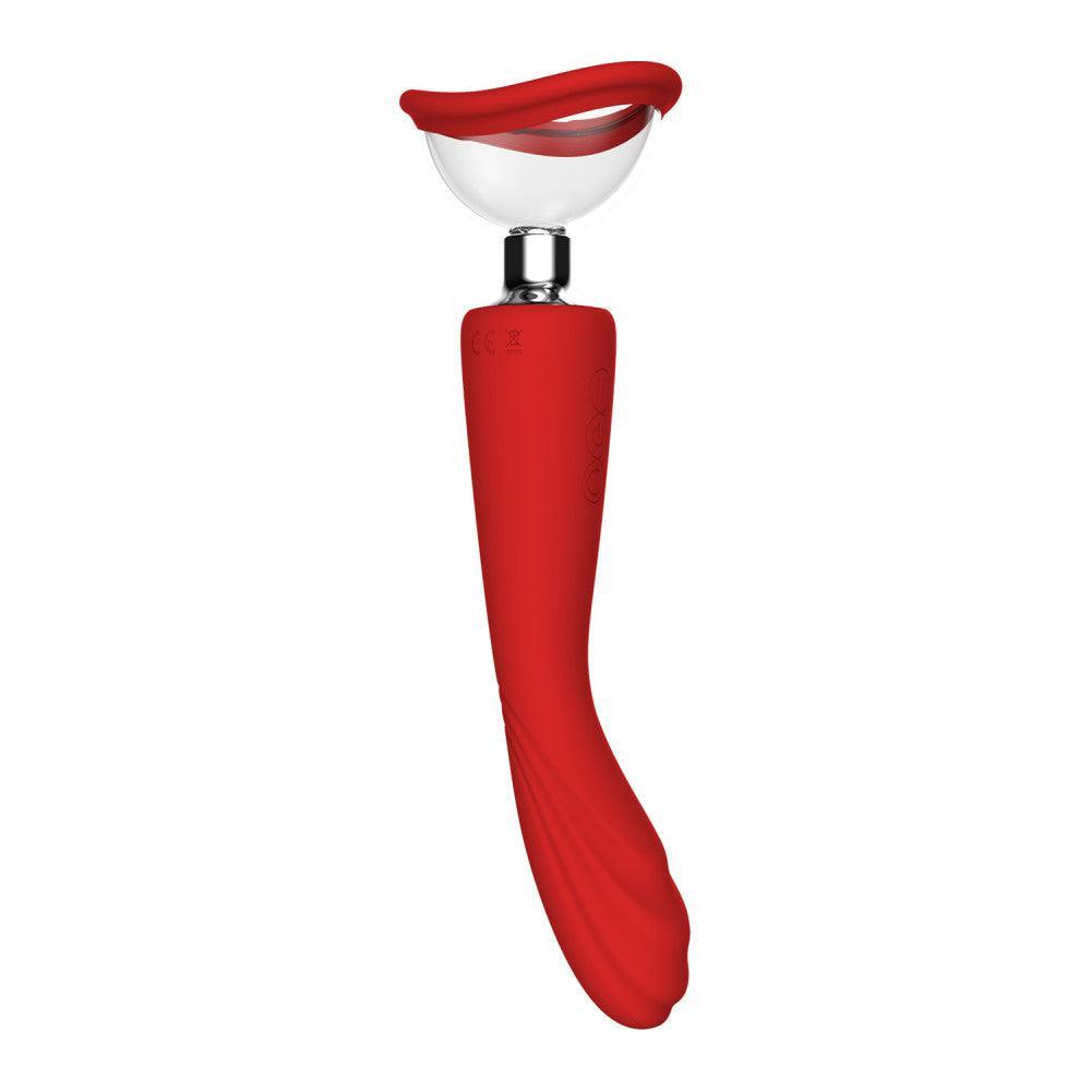 Georgia 2-in-1 Vagina Pump & Silicone Vibrator