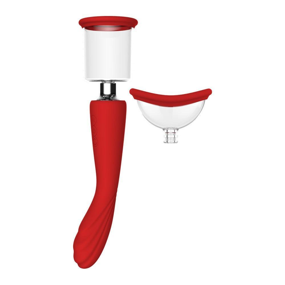 Georgia 2-in-1 Vagina Pump & Silicone Vibrator