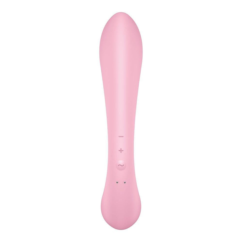 3 in 1 multifunctional rabbit vibrator Triple Oh pink