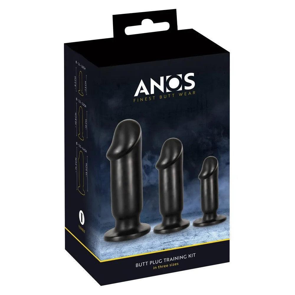 3 pcs. Butt plugs Anos Training Set