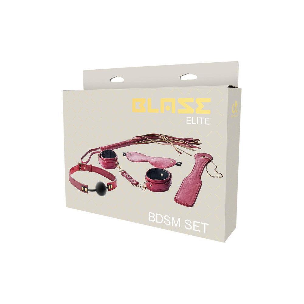 5 pc BDSM set Red Blaze Elite