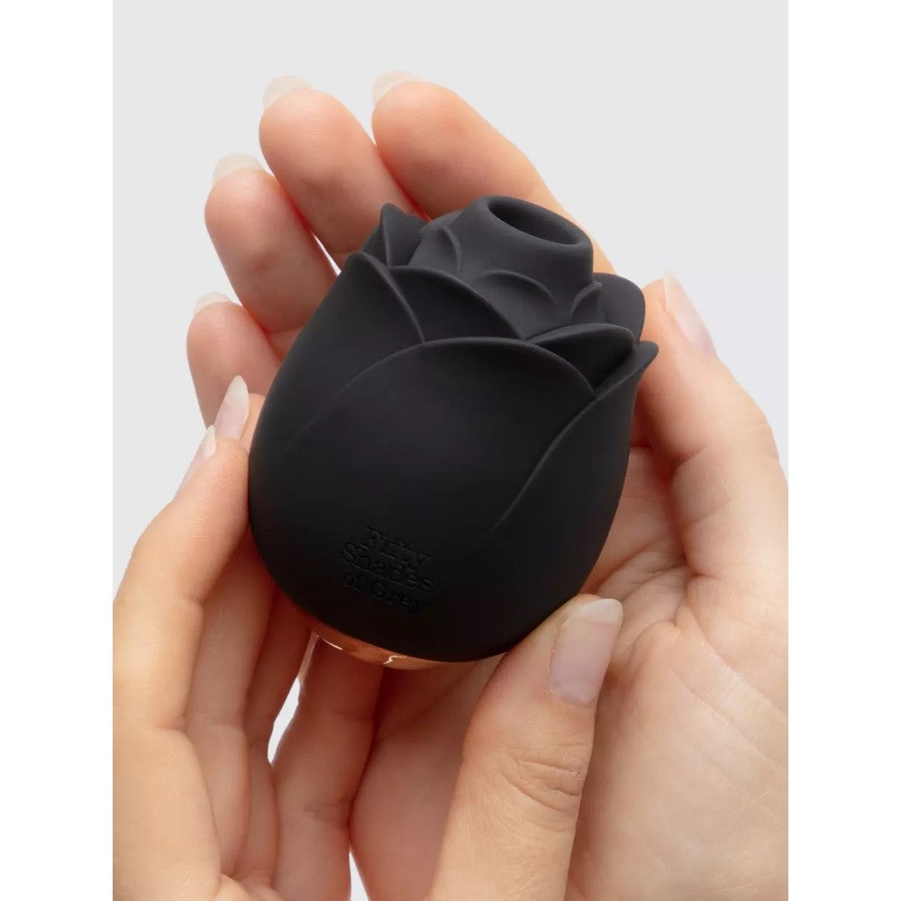 50 Shades Of Grey Hearts & Flowers Deluxe Suction Clitoris Stimulator
