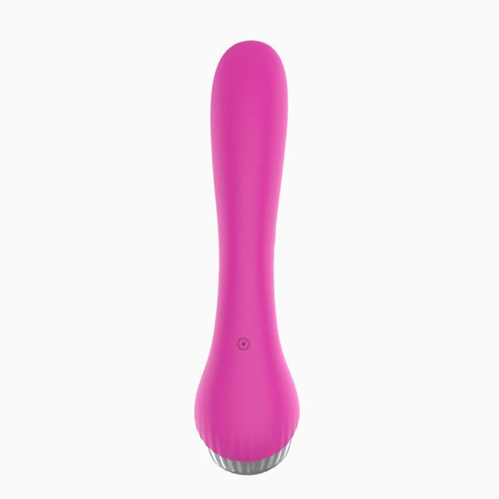 A-Gusto Rechargeable Silicone Rabbit Vibrator Pink