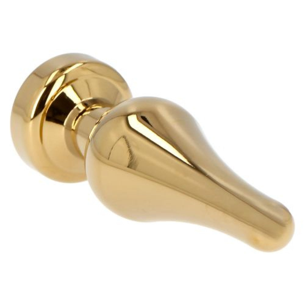 Ace Of Spades Crystal Metal Butt Plug Gold