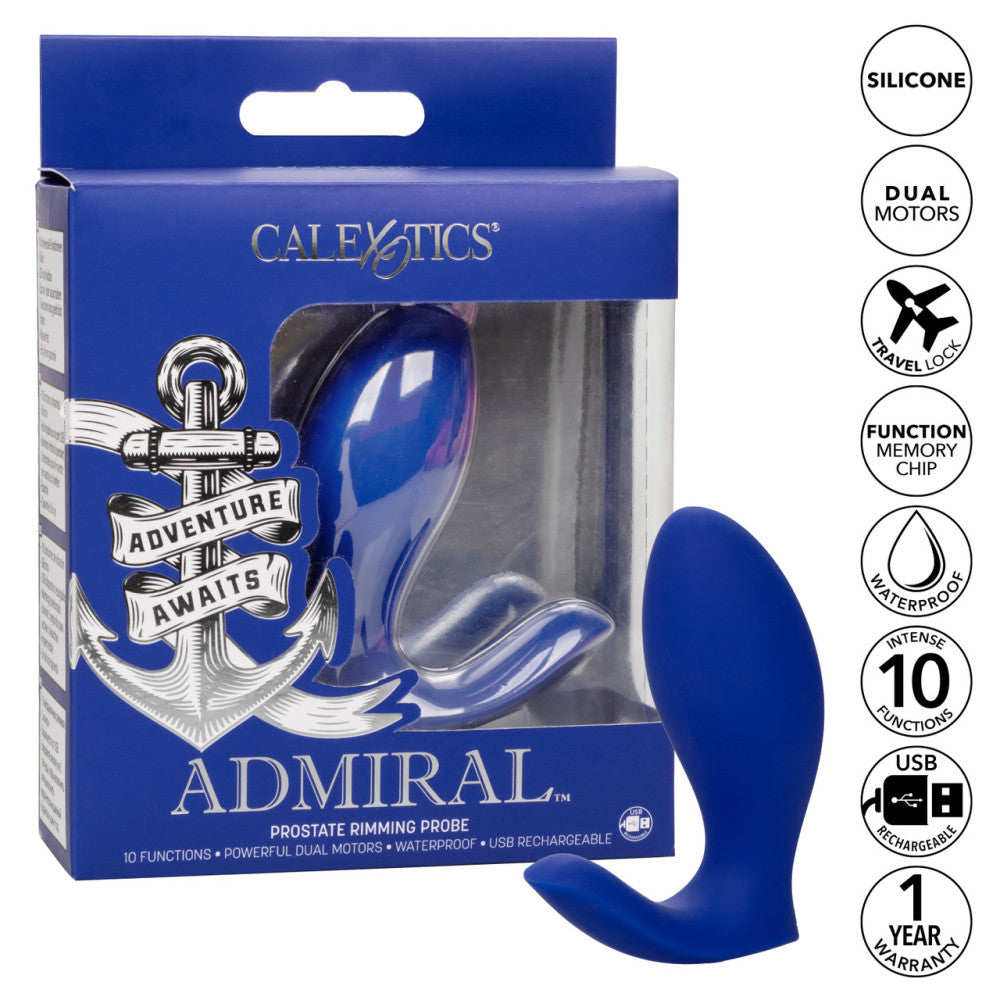 Admiral Rimming Probe Silicone Prostate Stimulator