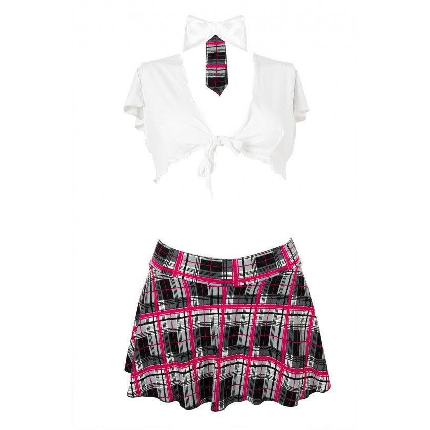 Ajsle Erotic 3-Piece Schoolgirl Costume