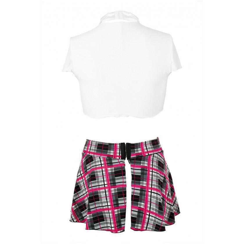 Ajsle Erotic 3-Piece Schoolgirl Costume