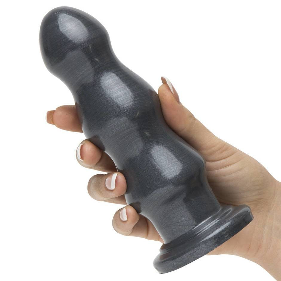 American Bombshell Large Anal Dildo Dark Grey