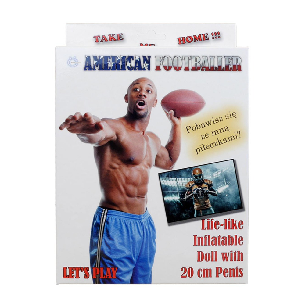 American Footballer Male Blow-up Doll