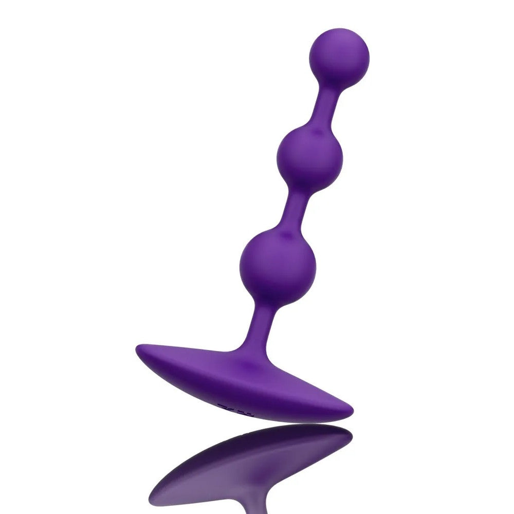 Amp Silicone Anal Beads Purple