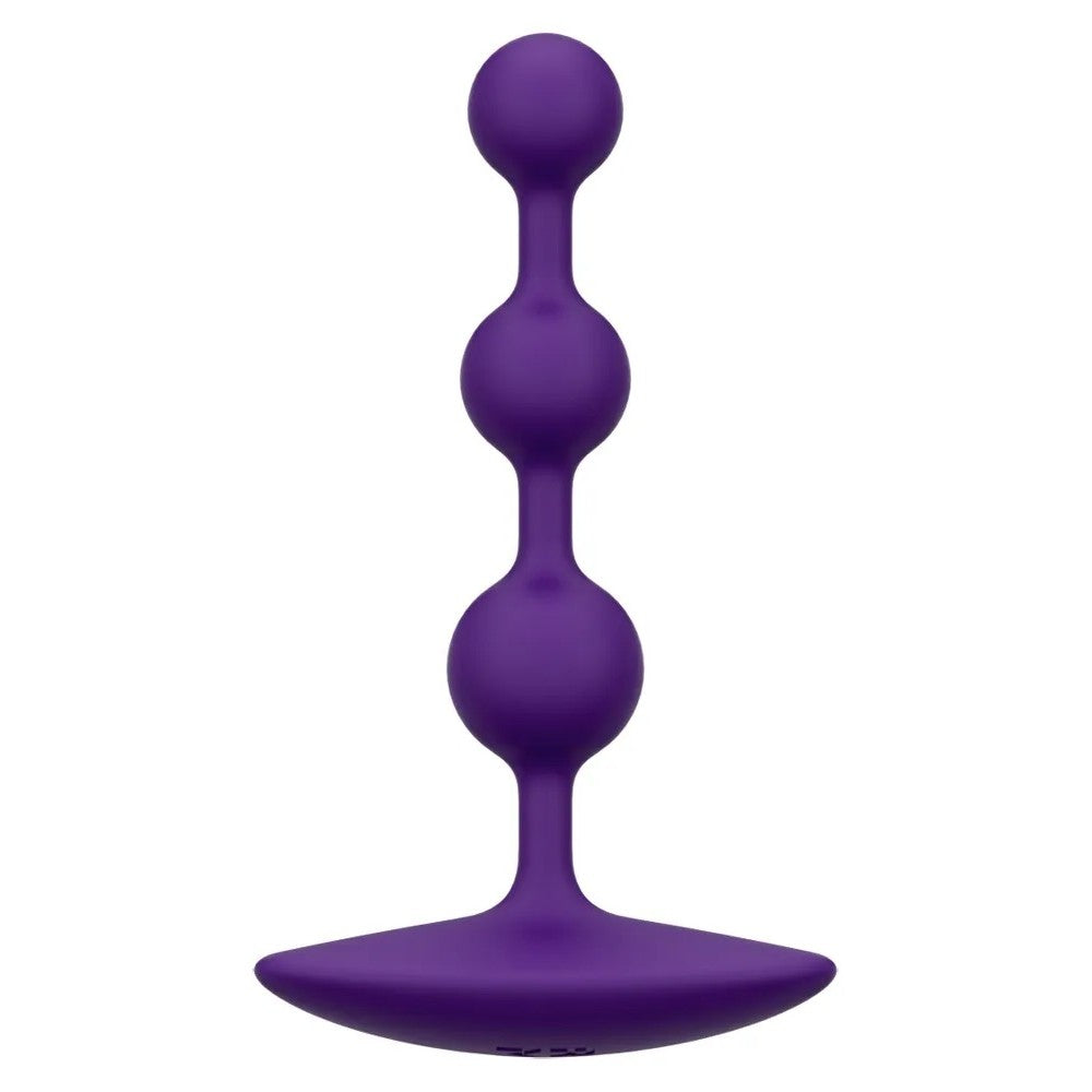 Amp Silicone Anal Beads Purple