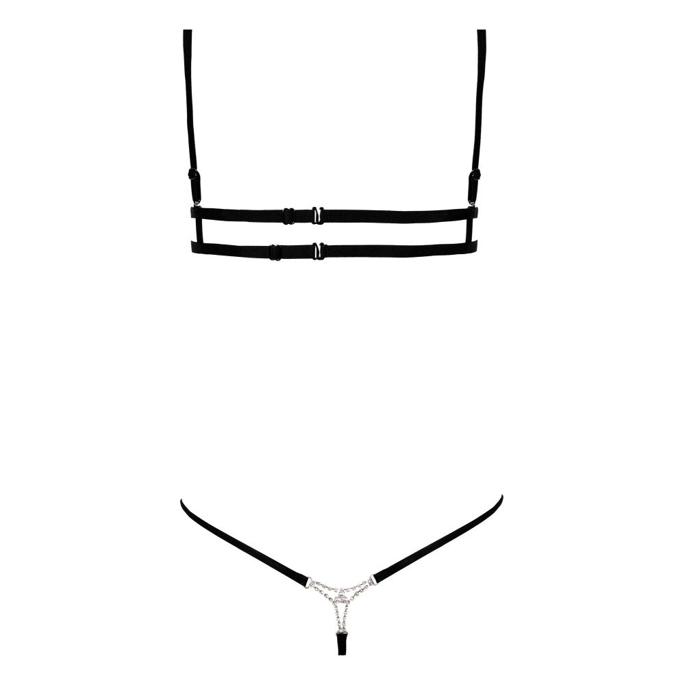 Anais Kyane Crotchless Erotic 2-Piece Lingerie Set