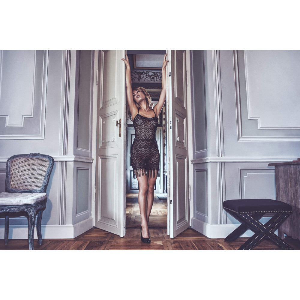 Anais Phisis Sexy Mesh Dress