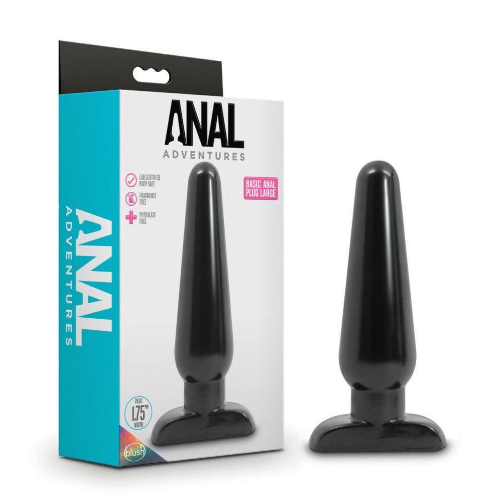 Anal Adventures Large Butt Plug 6.7"