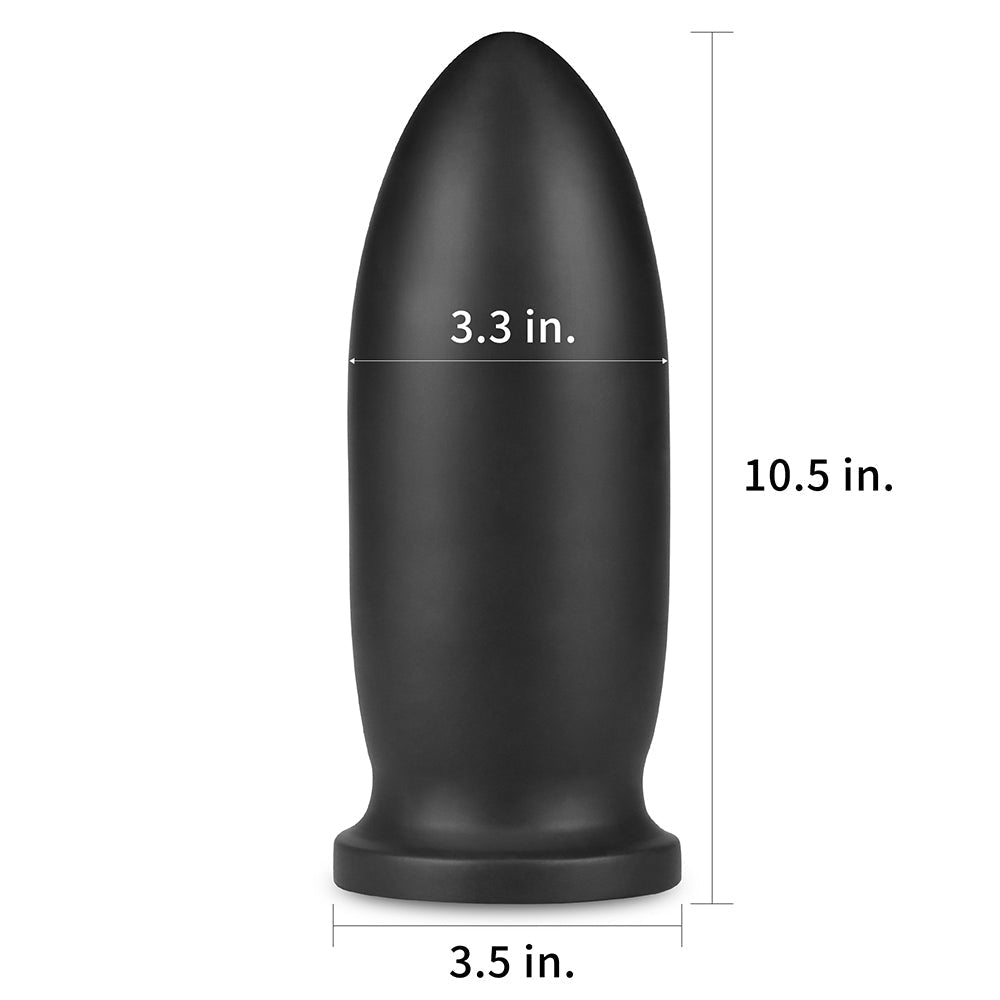 Anal Bomber Extra Large Butt Plug 9"