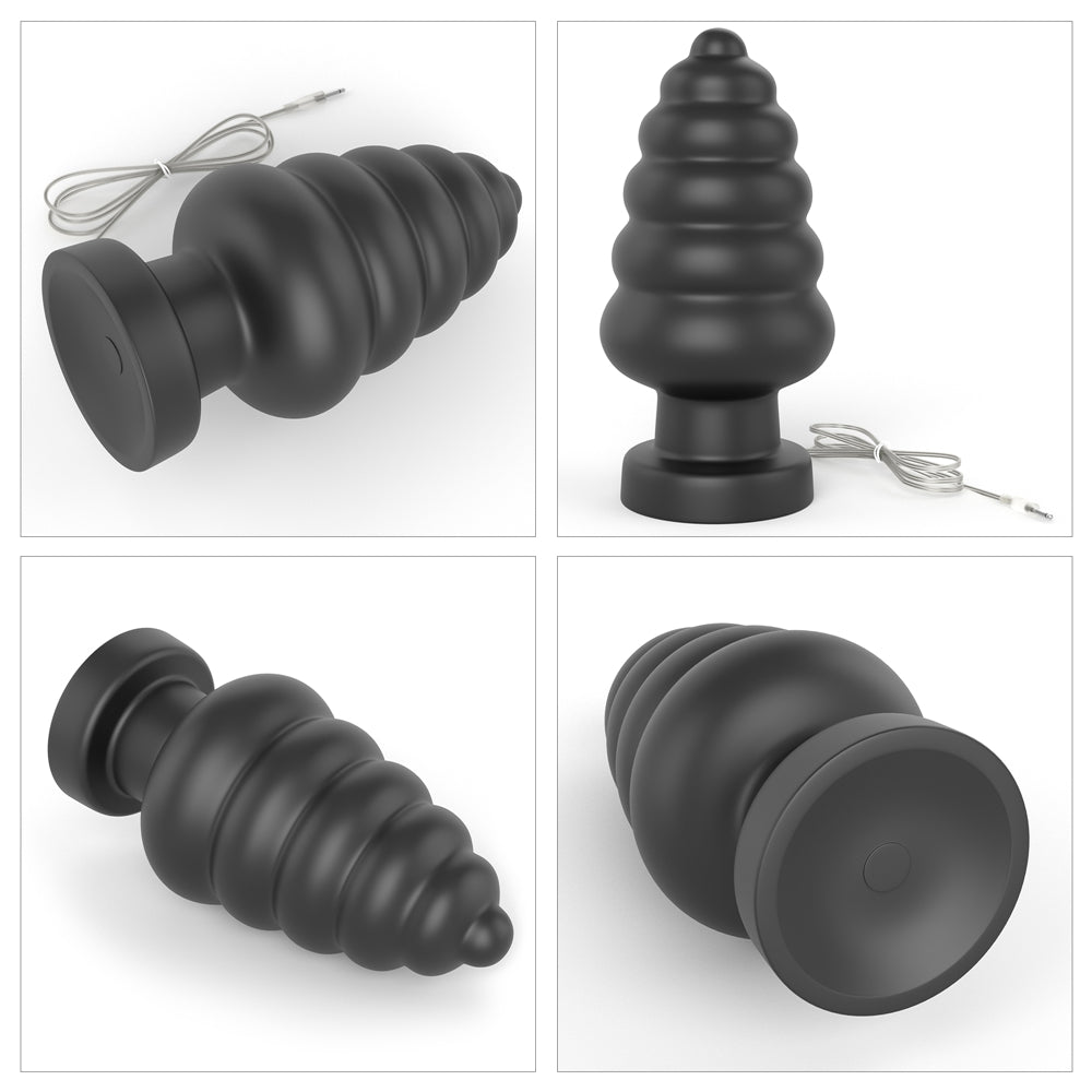 Anal Cracker Large Vibrating Butt Plug 7"