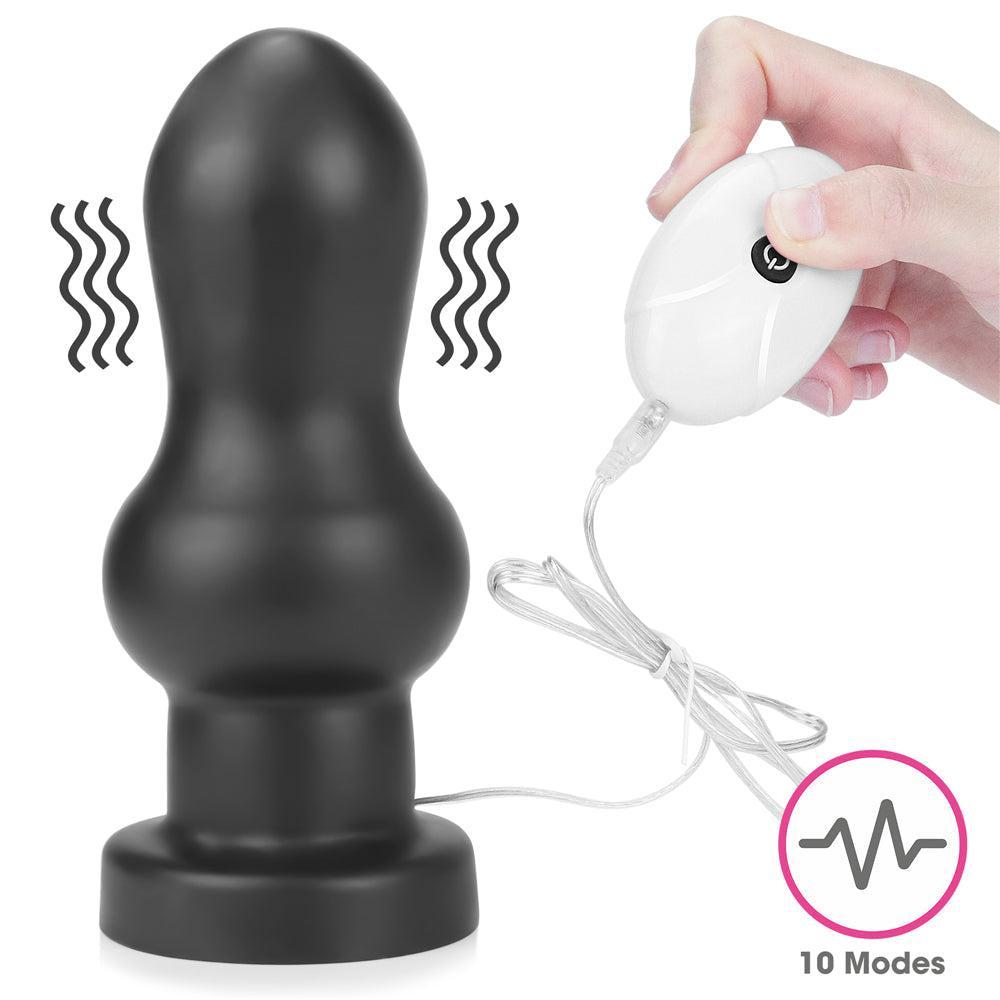 Anal Rammer King Size Vibrating Butt Plug 7"