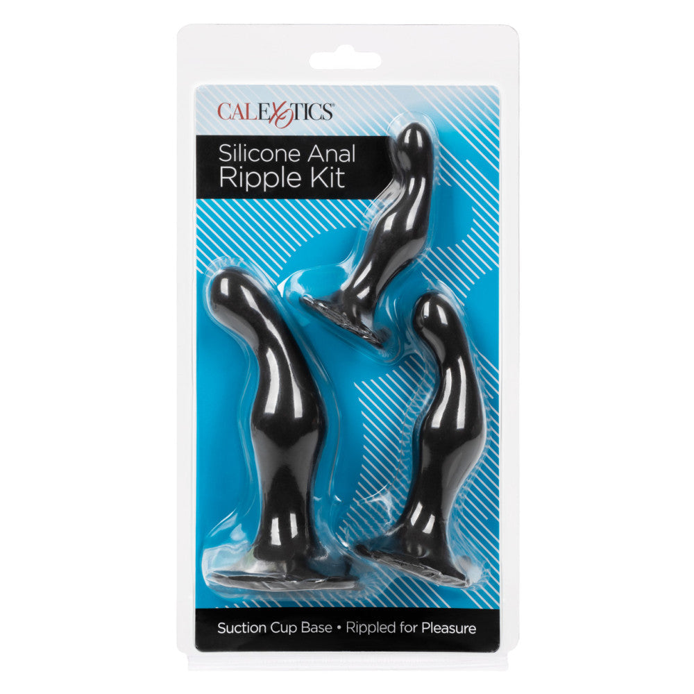 Anal Ripple Kit Silicone Anal Stimulators Set of 3 pcs
