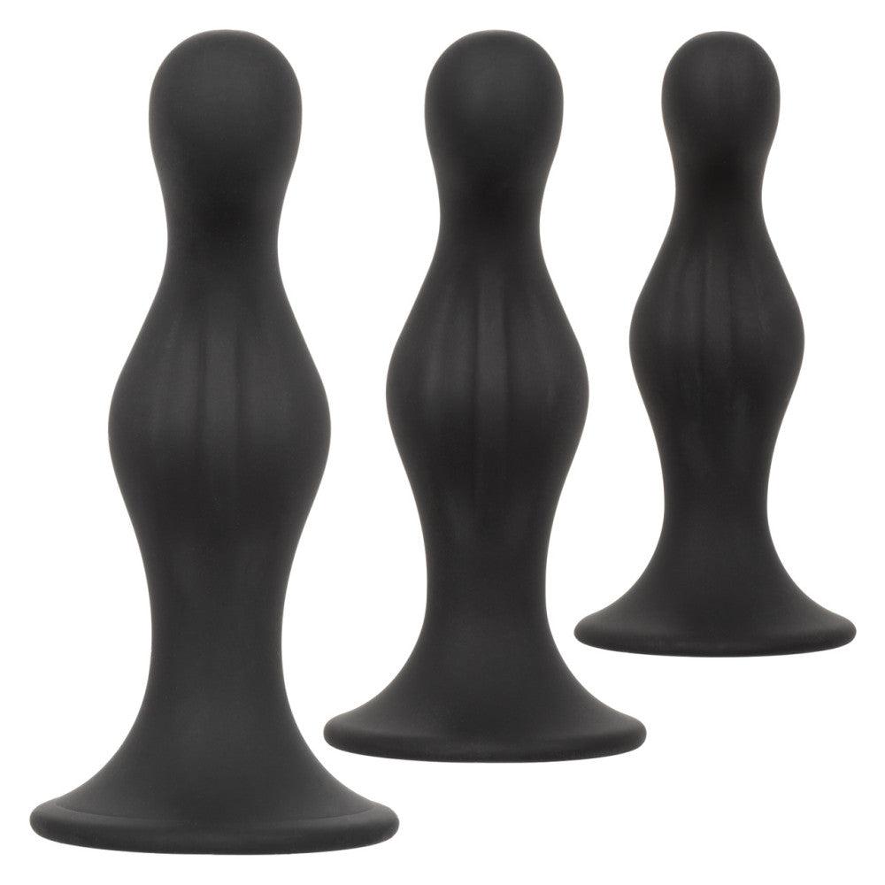 Anal Ripple Kit Silicone Anal Stimulators Set of 3 pcs