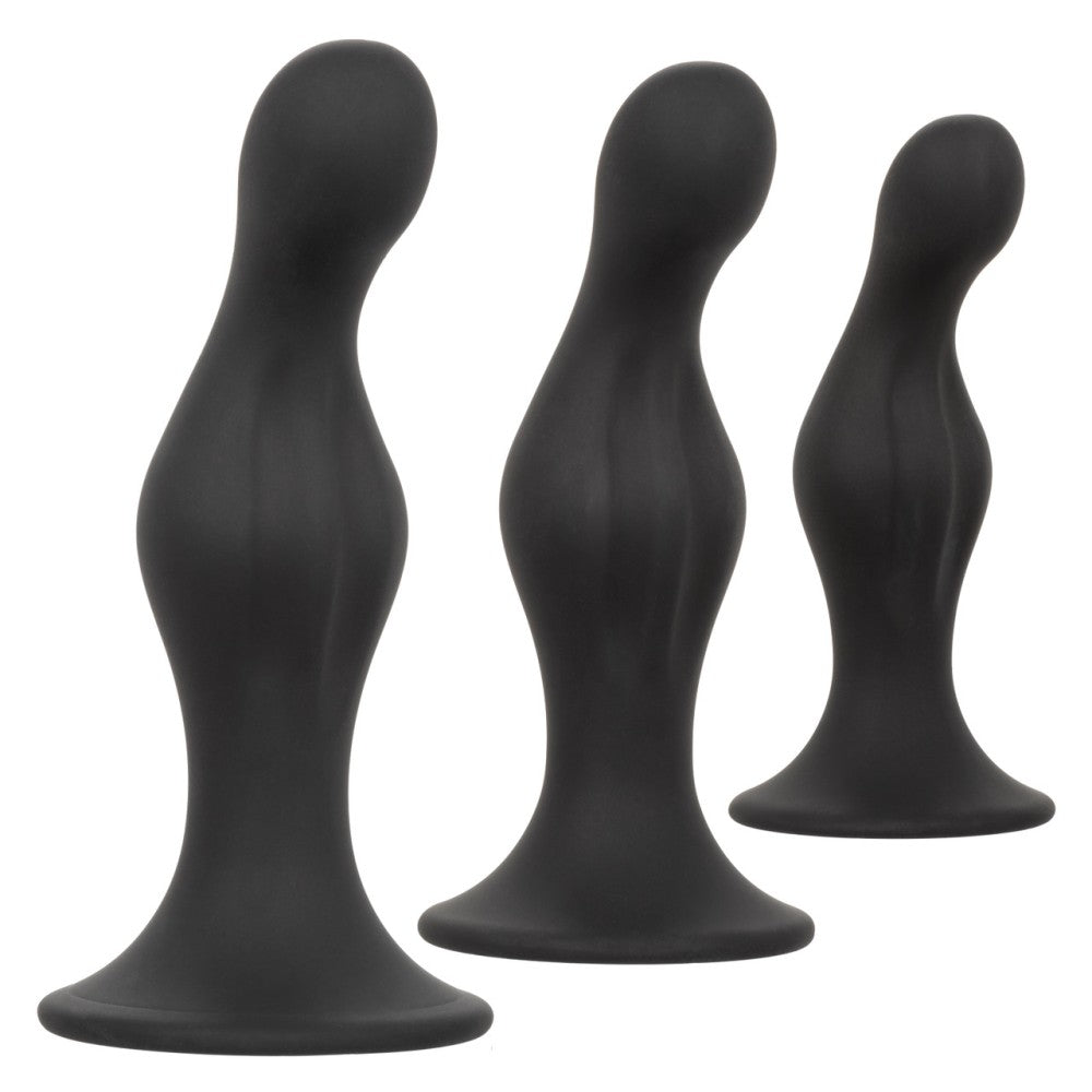 Anal Ripple Kit Silicone Anal Stimulators Set of 3 pcs