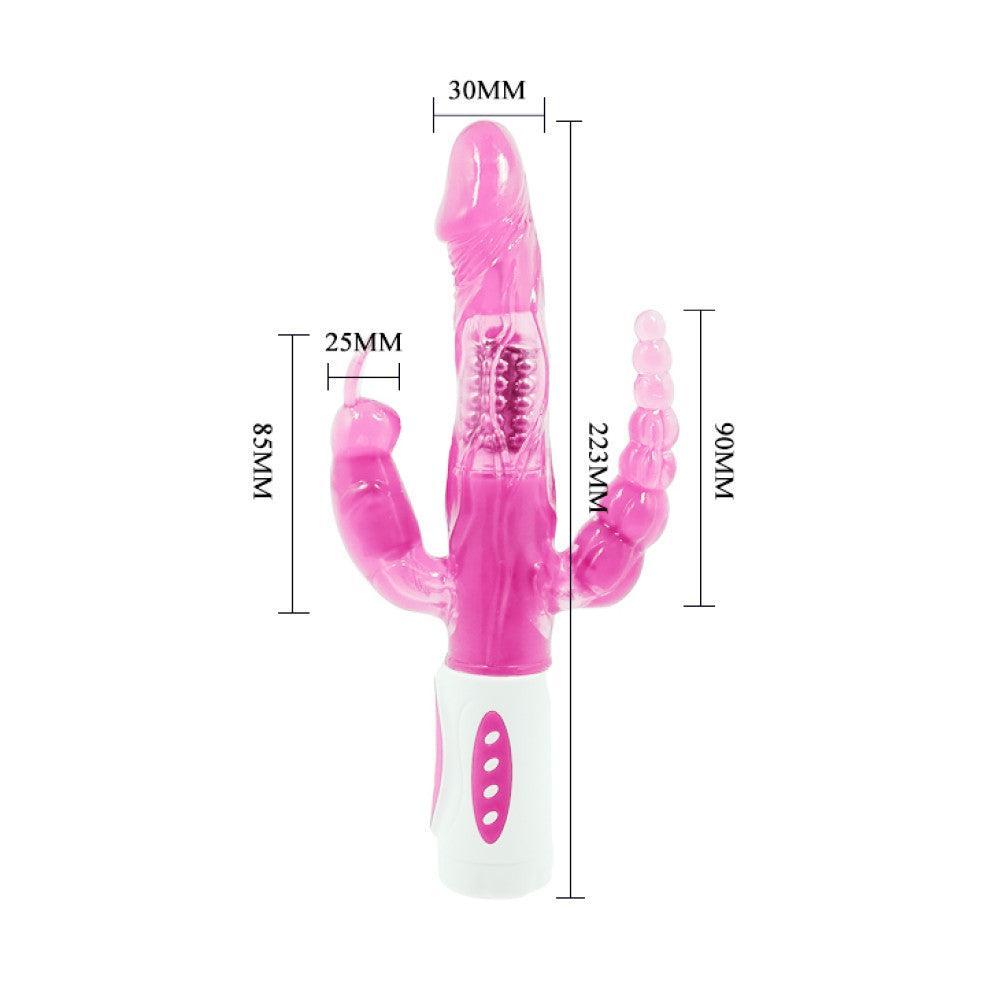 Anal Vaginal Rabbit Vibrator Pretty Bunny