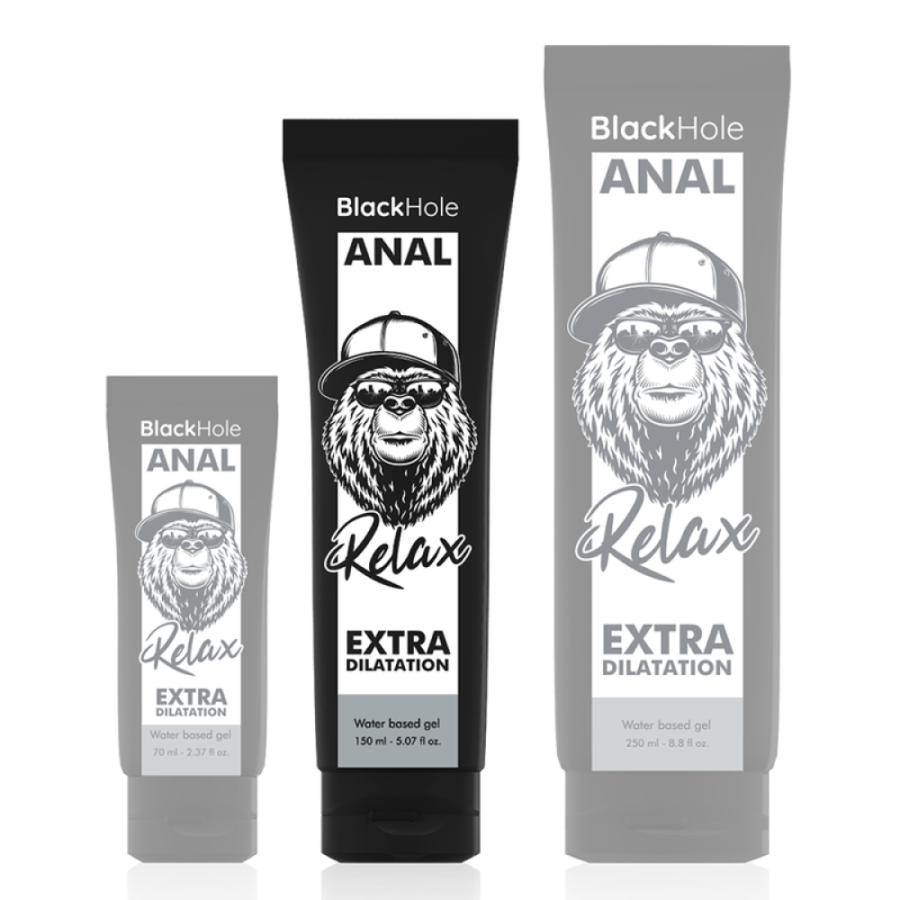 Anal lubricant with a relaxing effect Black Hole Anal Relax 150 ml