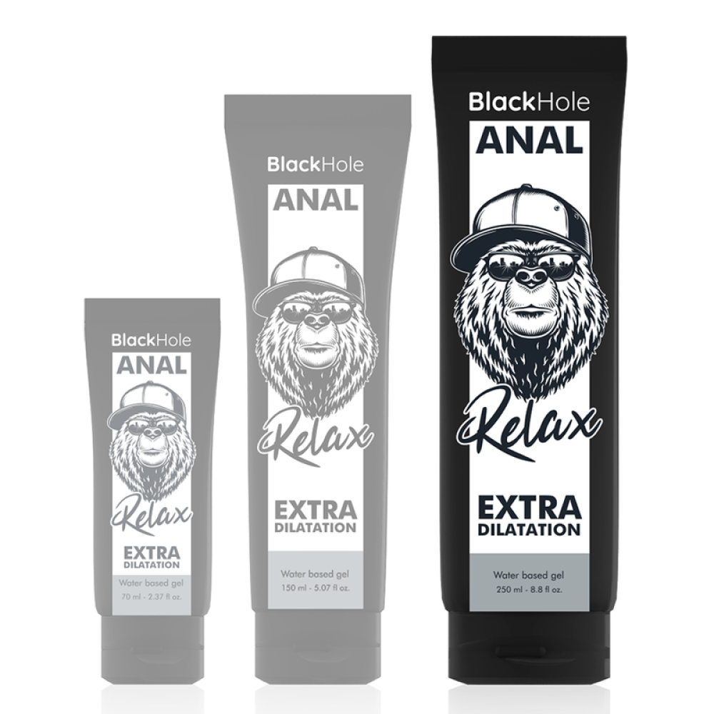 Anal lubricant with a relaxing effect Black Hole Anal Relax 250 ml