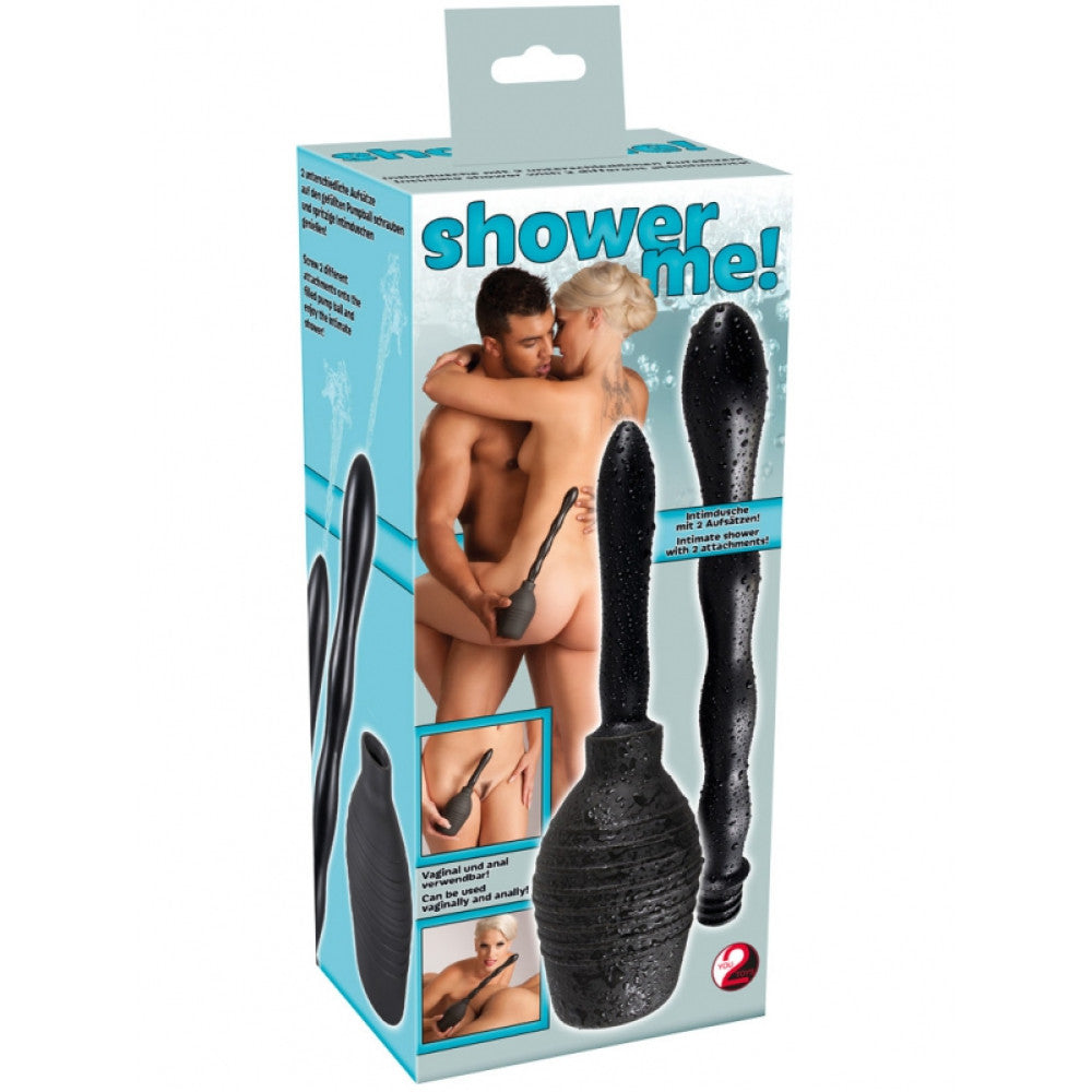 Anal shower douche Shower me