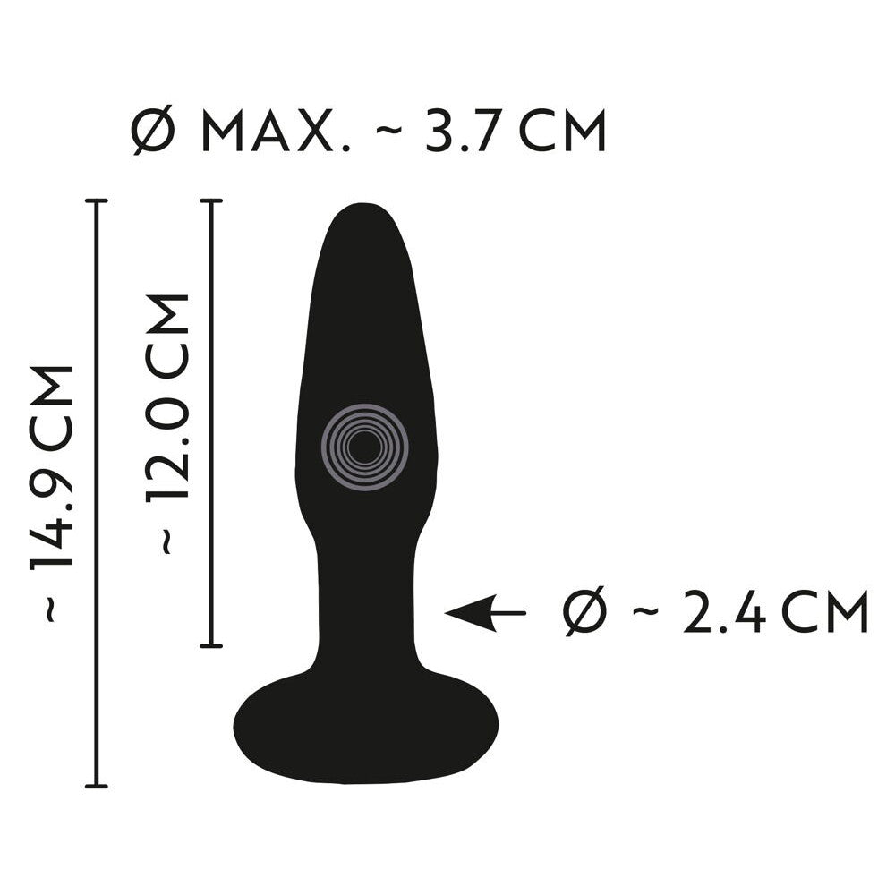 Anos Pleasure Trainer silicone rechargeable butt plug
