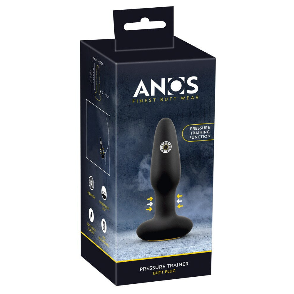 Anos Pleasure Trainer silicone rechargeable butt plug