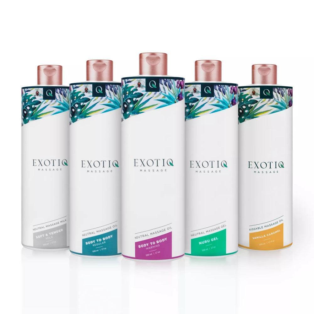 Exotiq Aromatic Massage Oil Vanilla & Caramel 500 ml
