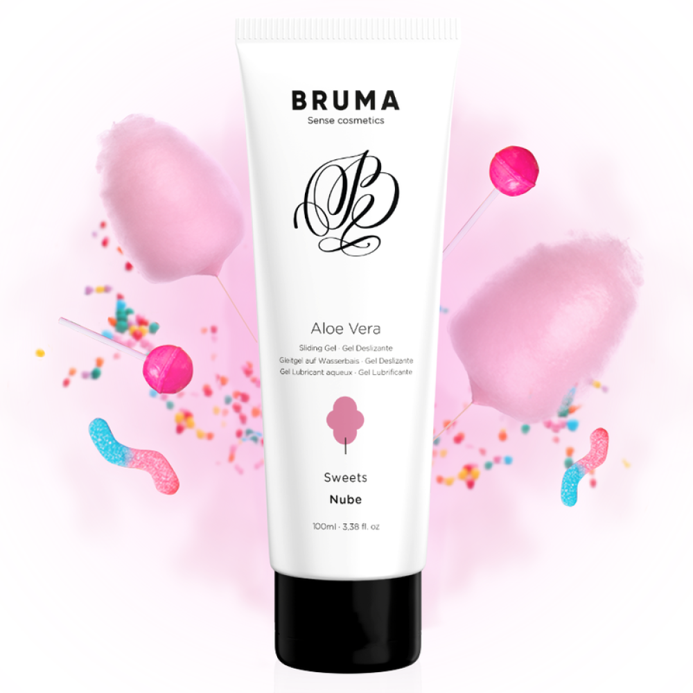 Bruma Aloe Vera Waterbased Lubricant Sweets Flavour 100 ml.