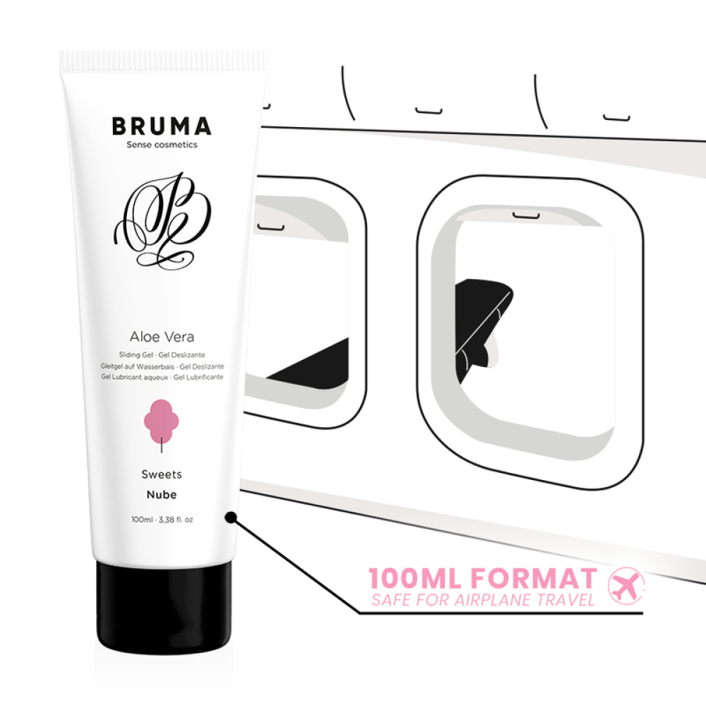 Bruma Aloe Vera Waterbased Lubricant Sweets Flavour 100 ml.