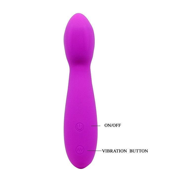 Arvin Powerful massager with built-in battery purple