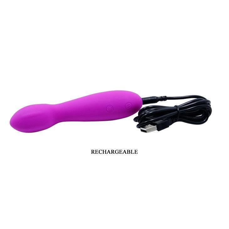 Arvin Powerful massager with built-in battery purple