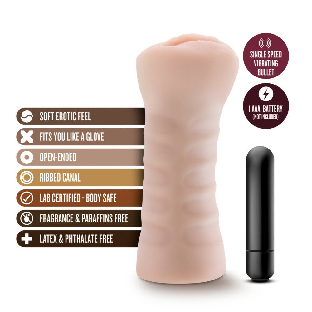 M For Men Ashley Vibrating Male Masturbator