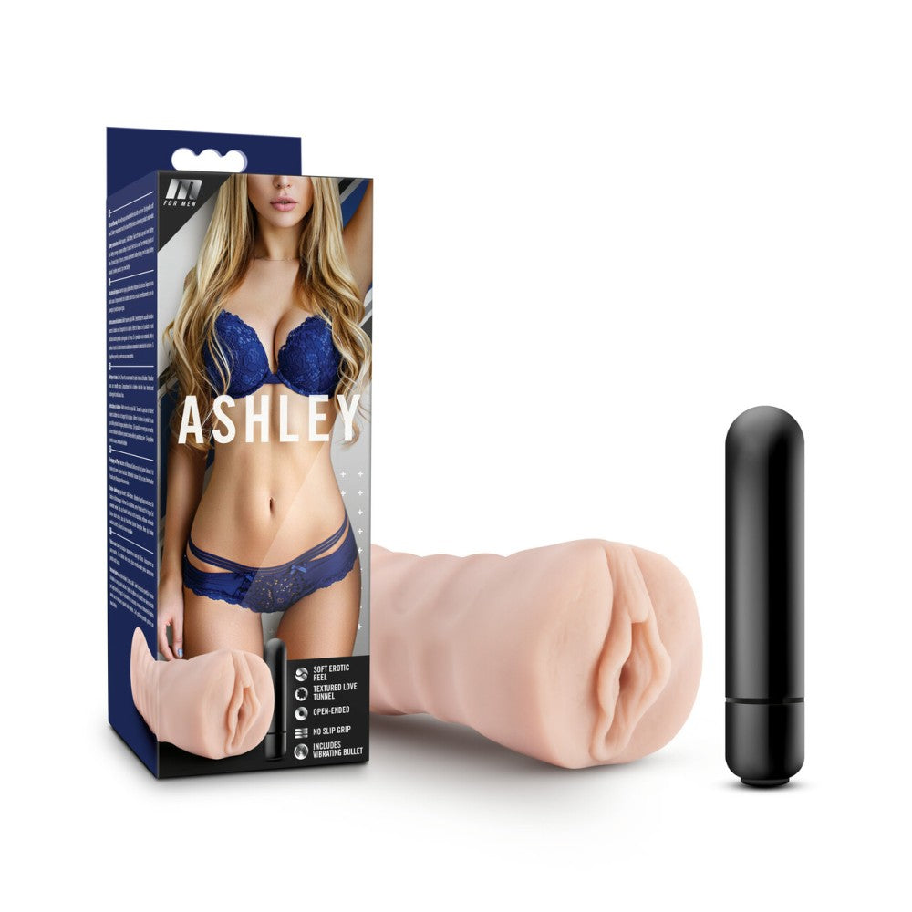 M For Men Ashley Vibrating Male Masturbator