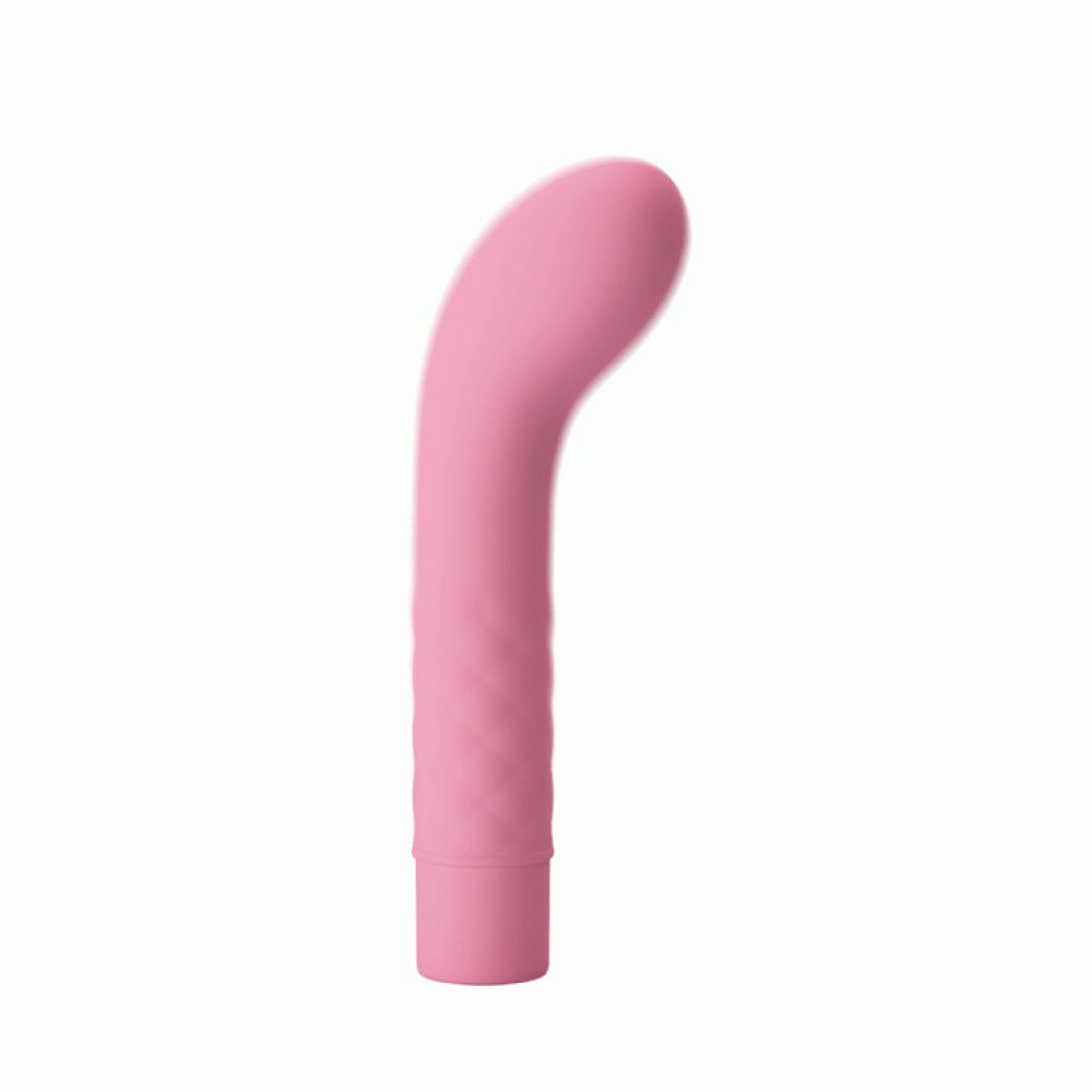 Atlas G-spot Silicone Vibrator Pink