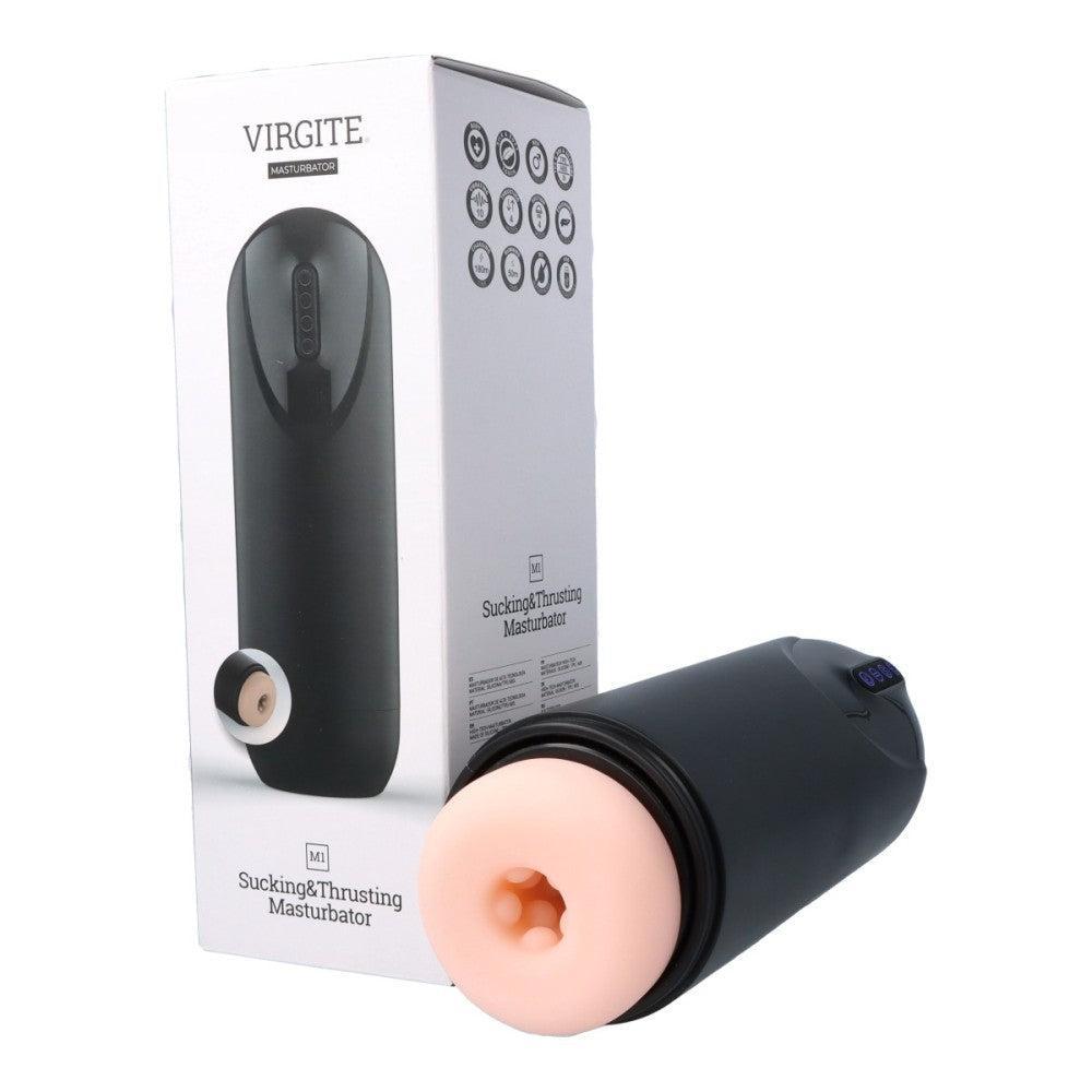 Automatic with thrusts, vibrations and suction Virgite M1