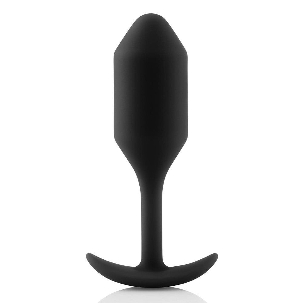 B-Vibe Snug 2 Weighted Silicone Butt Plug