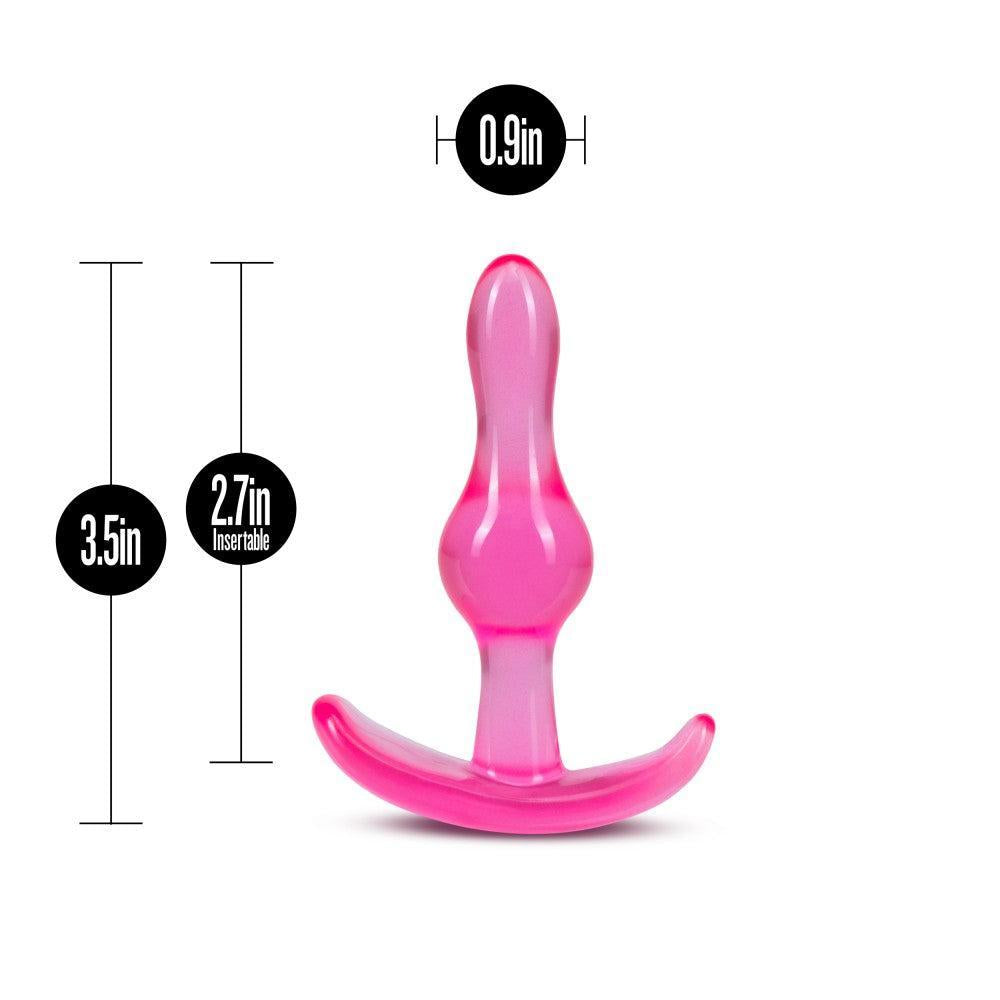B Yours Curvy Plug Butt Plug Pink