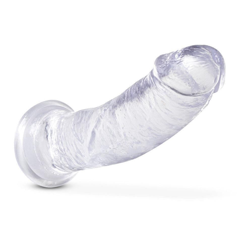 B Yours Plus Realistic Suction Cup Dildo 8" Clear