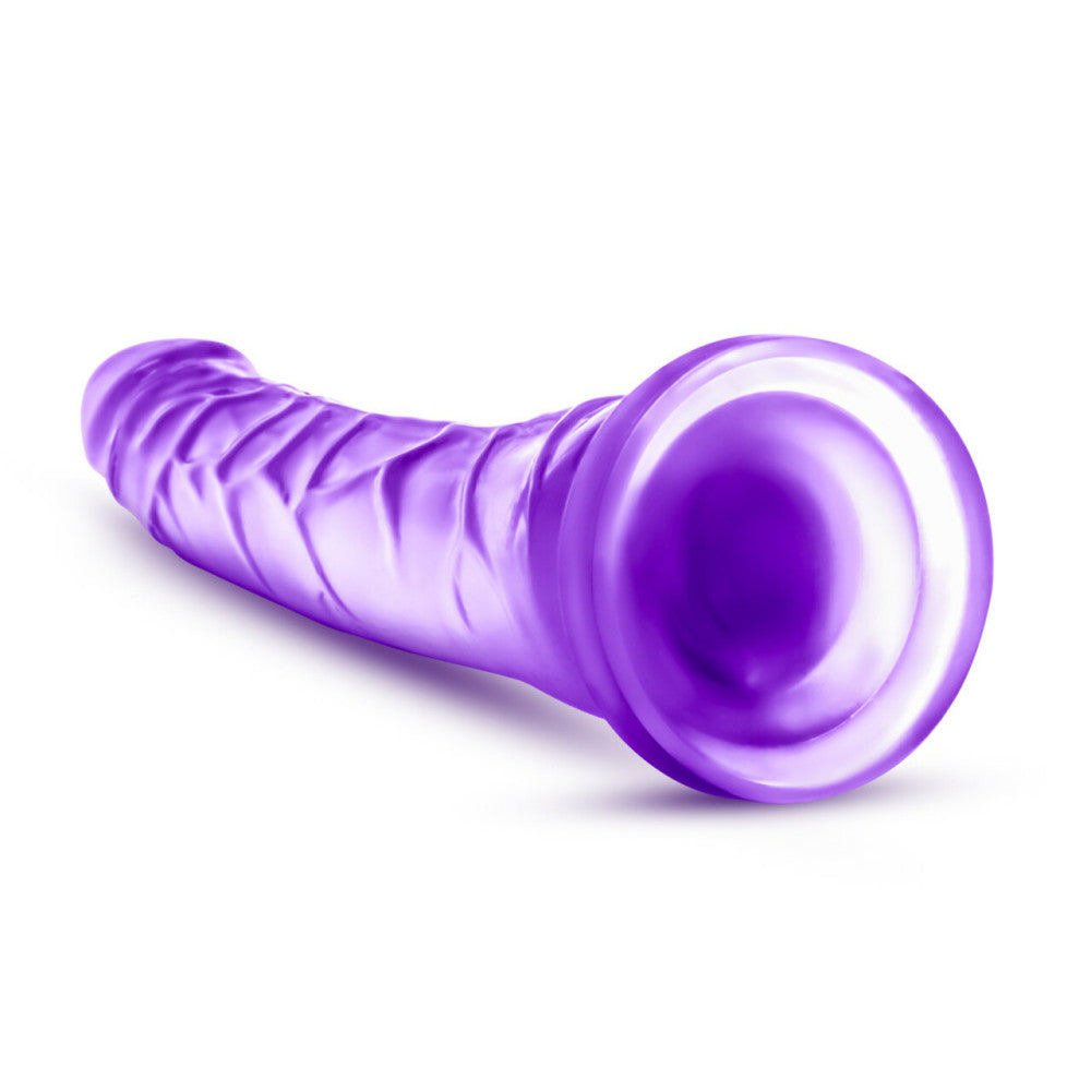 B Yours Sweet'n Hard Realistic Flexible Dildo Purple